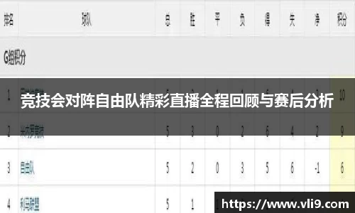 竞技会对阵自由队精彩直播全程回顾与赛后分析